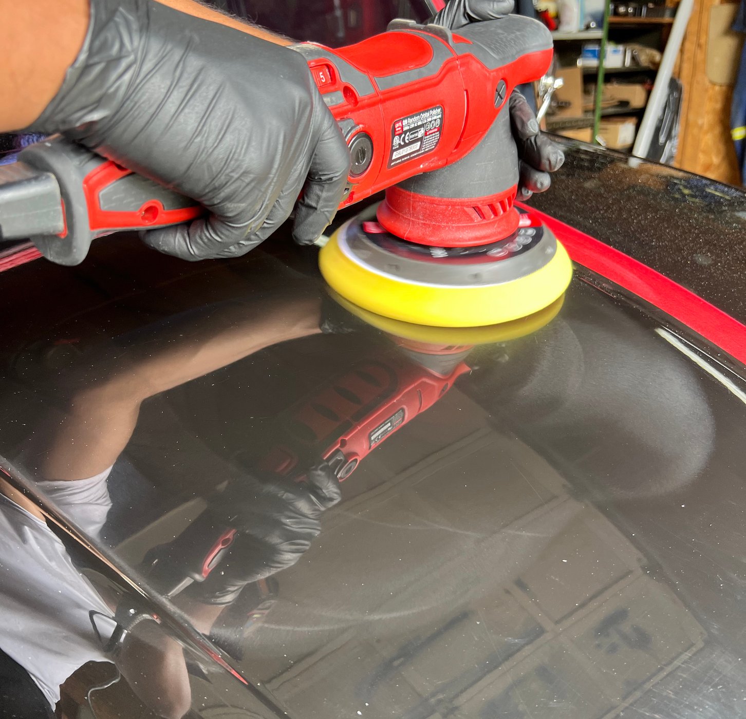 Ceramic coating applied to vehicle in Burlington Ontario by Detailing Lab