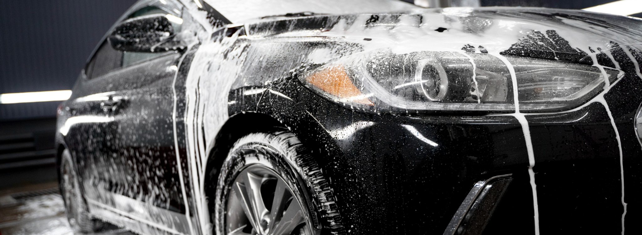Exterior car washing