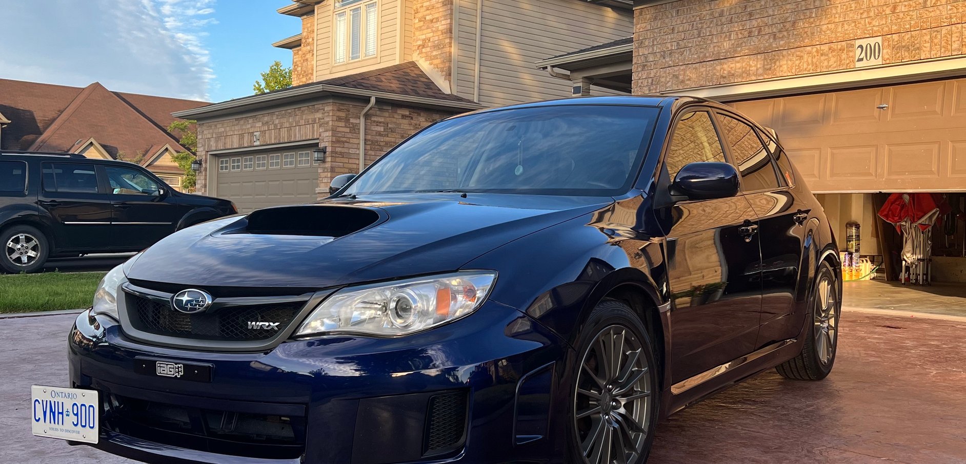 Fully detailed car with showroom shine