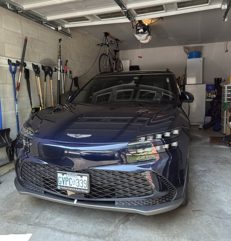 Genesis GV70 luxury SUV after complete exterior and interior detailing package