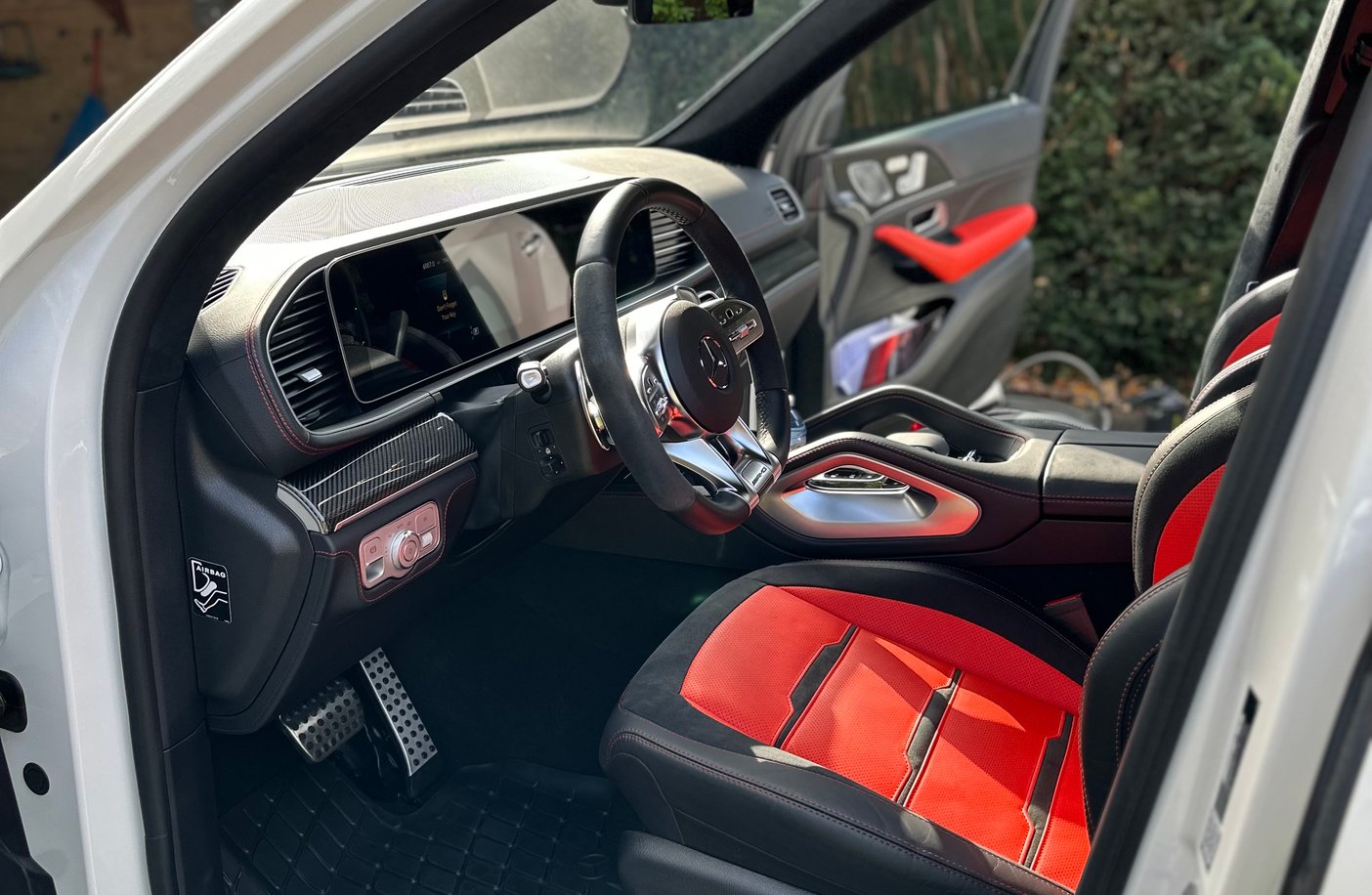 Clean Ferrari interior