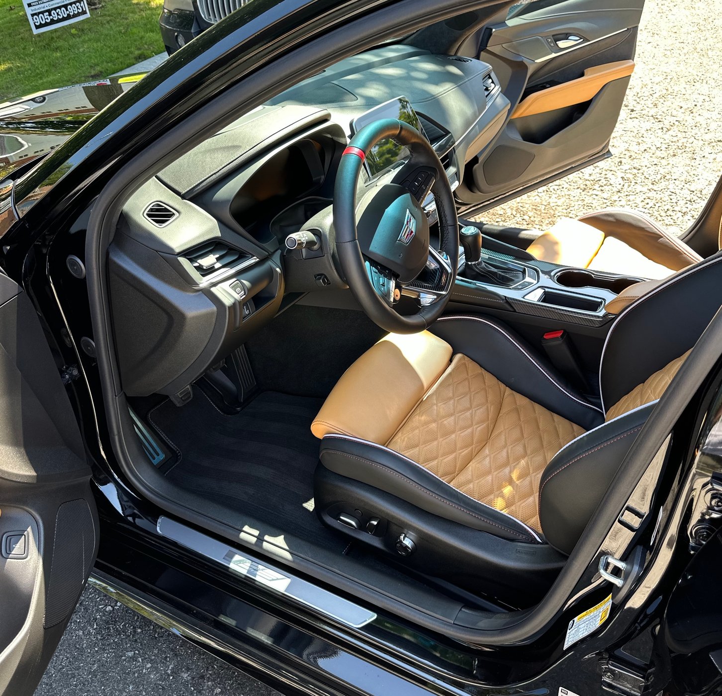 Interior car detailing in Jordan Ontario