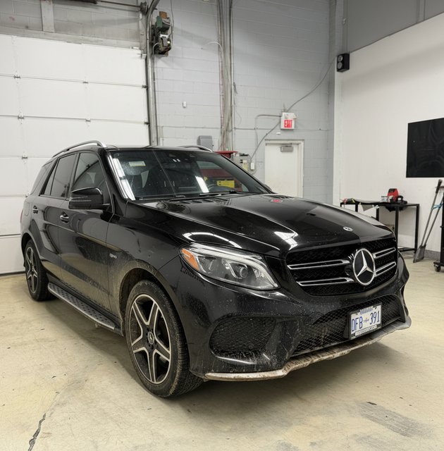 Mercedes GLE before detailing