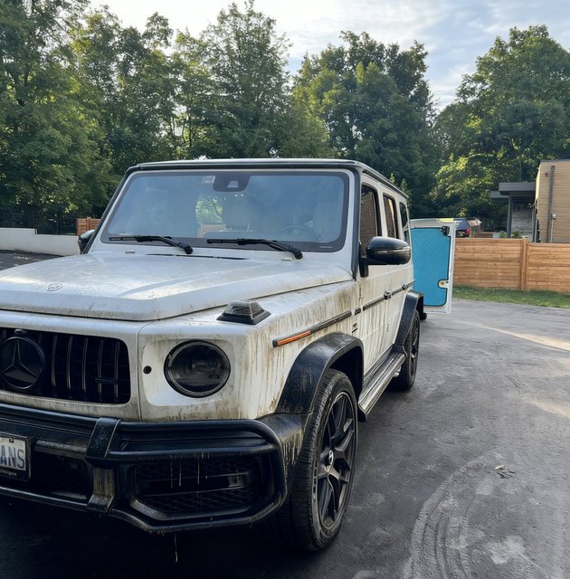 Dodge Ram before detailing