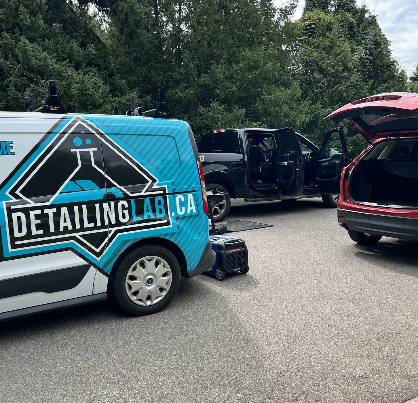 Detailing Lab mobile detailing vehicle in Burlington Ontario