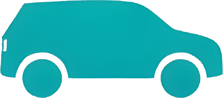 Compact SUV vehicle icon